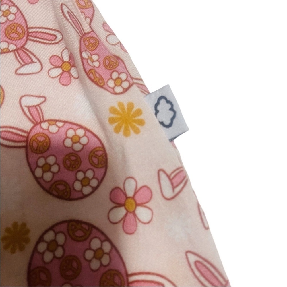 Dreamy Zzz Girls 18-24 Month Bunny Bamboo Zippy One Piece Pajamas Sleeper - Picture 4 of 9